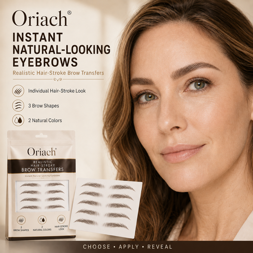 Oriach Realistic Hair-Stroke Brow Transfers — instant natural-looking eyebrows