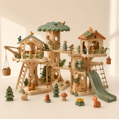 Mavioria Build & Bloom Modular Treehouse product view