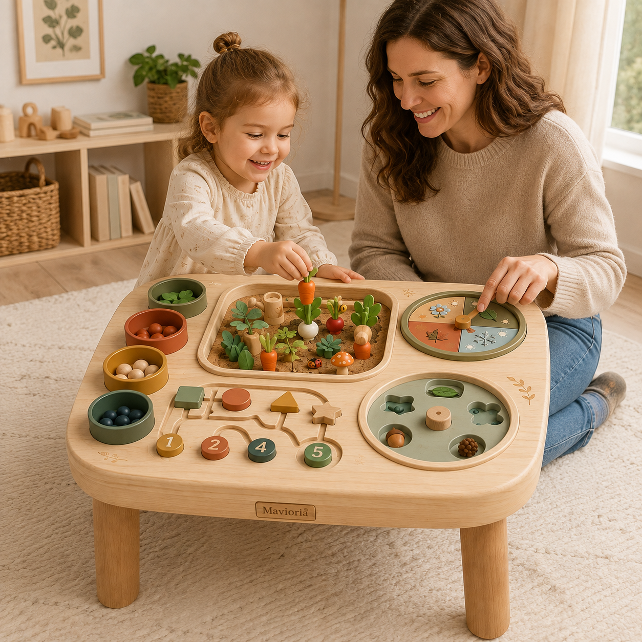 Mavioria GrowMind Discovery Table lifestyle view