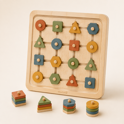 Mavioria ShapeTrail Magnetic Building Board product view
